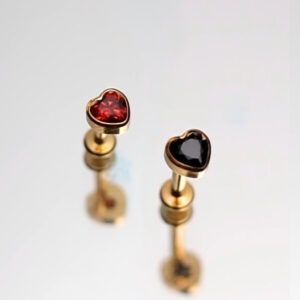 Piercing petit coeur (Threadless)