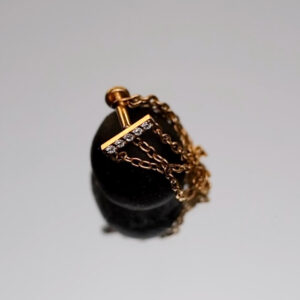 Piercing strass bar et chaines