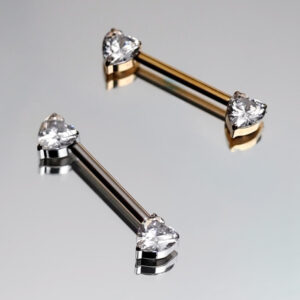 Piercing téton coeur