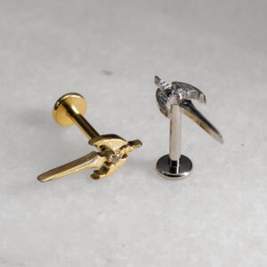 Labret dague et ailes