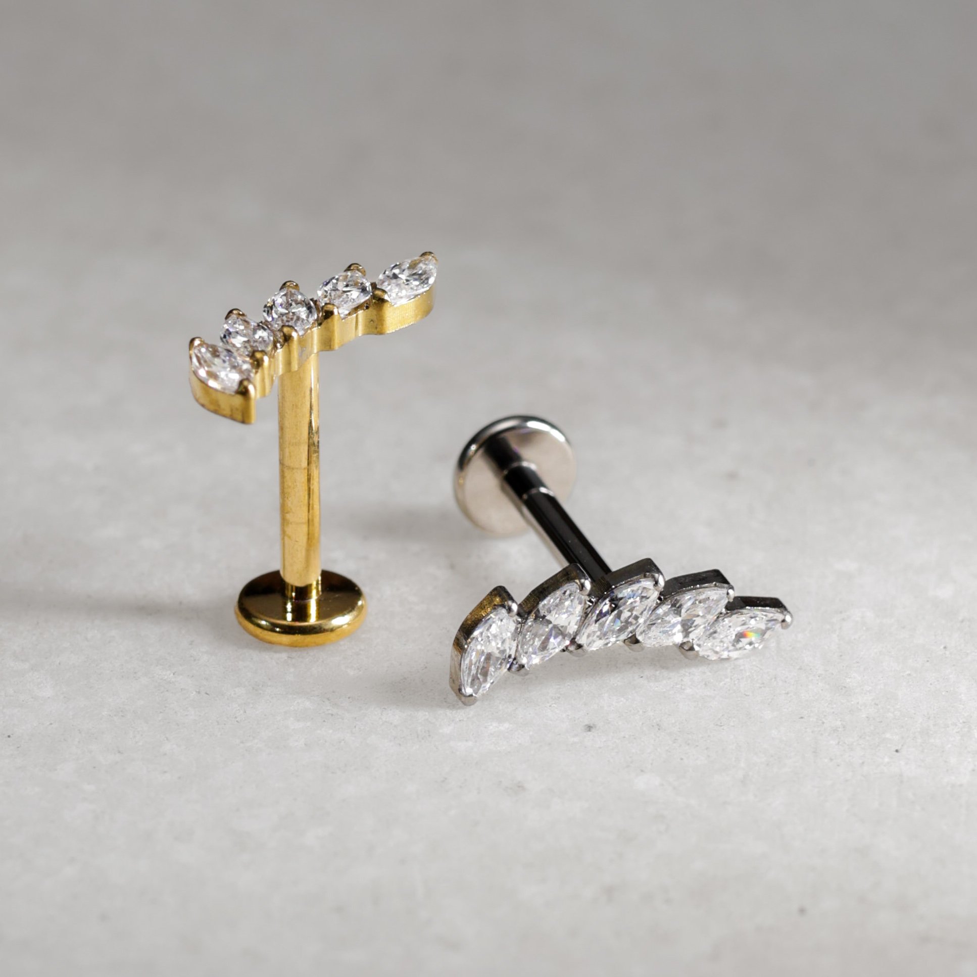 Labret cinq griffe en cascade – Image 2